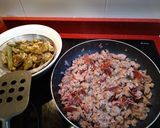 Foto del paso 2 de la receta Canelones de butifarra catalana y alcachofas