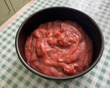 Une image de l'étape 8 de Compote de coings et groseilles à la vanille.
