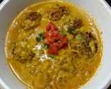 A picture of step 5 of Lauki kofta curry.