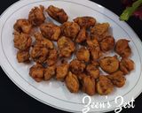 A picture of step 3 of Soya Chunks Pakoras.
