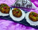A picture of step 7 of Poha Spinach tikki.