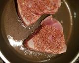 Tuna buckweat crust and leeks recipe step 4 photo