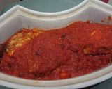 Foto langkah ke 4 dari resep Telur Mata Sapi/Telur Ceplok Sambal Merah.