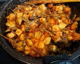 Foto langkah ke 4 dari resep Sambal Teri Kentang Tahu.