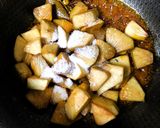 A picture of step 6 of Shahi Kathal Korma.