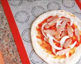 รูปขั้นตอนการทำที่ 10 ของ Easy Italian Pizza ทำแป้งอิตตาเลี่ยนพิซซ่าบางกรอบหม้ออบลมร้อน
