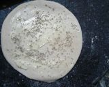 A picture of step 2 of Garlic and herbs mixed butter spread Parantha.