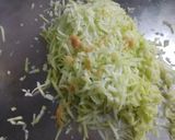 A picture of step 1 of Lauki paratha.
