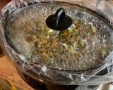 A picture of step 1 of Slow Cooker Creamy Chicken and Wild Rice Soup.