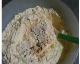 A picture of step 1 of Dhokla Muffins.