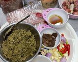 รูปขั้นตอนการทำที่ 1 ของ น้ำพริกมะขามหมูสับ