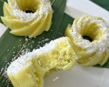 صورة لخطوة 11 من وصفة كيك بجوز الهند والباندان 🥥💚
