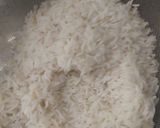A picture of step 2 of Schezwan Fried rice.