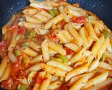 वेजिटेबल पास्ता (vegetable pasta recipe in hindi recipe) रेसिपी चरण 5 फोटो