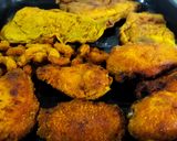 عکس مرحله 2 از دستور مرغ و ماهی و میگو سوخاری👋🏻
