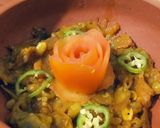 A picture of step 3 of Turrai sabzi.