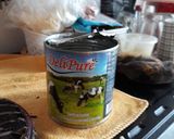 A picture of step 2 of Coffee Flan.
