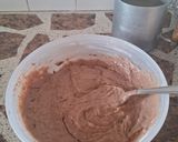 Foto del paso 4 de la receta: Muffins veganos de bananas y cacao rellenos con mermelada de membrillo