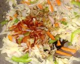 A picture of step 4 of Hakka Noodles.