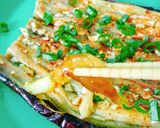 รูปขั้นตอนการทำที่ 6 ของ มะเขือย่างกระเทียม (蒜香烤茄子)