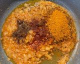 A picture of step 7 of Chicken Karahi 🧡.