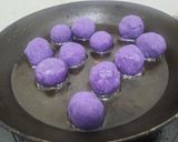 Foto langkah ke 4 dari resep Bola Bola Ubi Ungu (Camilan Mpasi) 1+.