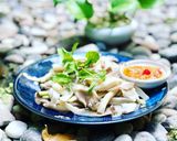Hình bước làm 4 của món Nấm Bào Ngư Hấp Sả