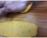 A picture of step 3 of Gujarati Fafda.