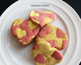 A picture of step 7 of Heart polkadot cookies.