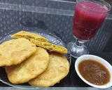 A picture of step 12 of Aloo kachori.