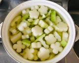 Hình bước làm 3 của món Mứt bí hồng phai xanh thắm