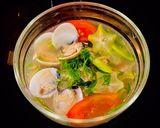 Hình bước làm 6 của món Canh Nghêu Nấu Khế, Thì Là