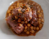Foto del paso 7 de la receta: Butifarras estofadas con garbanzos y arroz