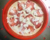 Foto del paso 4 de la receta Bizcocho de coco y fresas