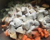 A picture of step 6 of Cozy Cream Chicken & Potato Soup with Black Eyed Pea Flour.