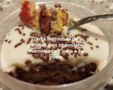 Foto del paso 14 de la receta Tarta Individual de Galletas con Chocolate, Mermelada y Nata a tu Gusto