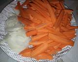 Wok de légumes étape de la recette 2 photo