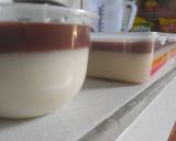 Foto langkah ke 6 dari resep Puding sirsat kuah coklat.