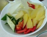 A picture of step 2 of Sweet and Sour Pork - No Deep Frying Required.