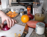 Foto del paso 4 de la receta: Crema de Calabaza con Naranja y Azafrán