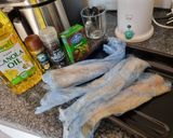A picture of step 1 of Oven baked Fish.