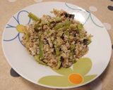 Foto del paso 5 de la receta Quinoa roja y blanca con salsa de yogur