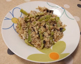 Foto del paso 5 de la receta: Quinoa roja y blanca con salsa de yogur