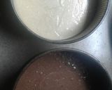 Foto del paso 5 de la receta: Bizcochuelo de vainilla y chocolate🍫😊