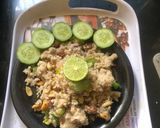 A picture of step 3 of Samak rice and sweet potato Pulav.