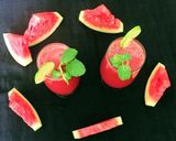 A picture of step 2 of Watermelon Lemonade.