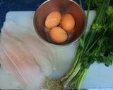 Fish fried egg