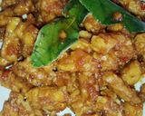 Foto langkah ke 4 dari resep Tempe Orek Daun Jeruk Pedas Manis Dan Simpel.