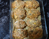 Foto del paso 3 de la receta: Huevos rellenos gratinados y salsa de pimientos de padrón