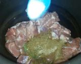 A picture of step 3 of Mutton Harees / Hareesa.